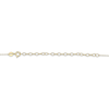 Thumbnail Image 4 of KAY x Rocksbox Blue Lab-Created Sapphire, Blue Topaz & Lab-Grown Diamond Necklace 1/5 ct tw 24K Yellow Gold Vermeil Sterling Silver 19"