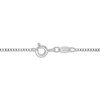 Thumbnail Image 3 of Diamond Two-Row Heart Outline Necklace 1/3 ct tw 10K White Gold 18"