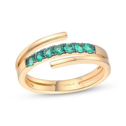 Le Vian Good Karma Emerald Ring 14K Honey Gold