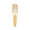 Thumbnail Image 2 of Now + Forever Diamond Anniversary Ring 1/2 ct tw 10K Yellow Gold