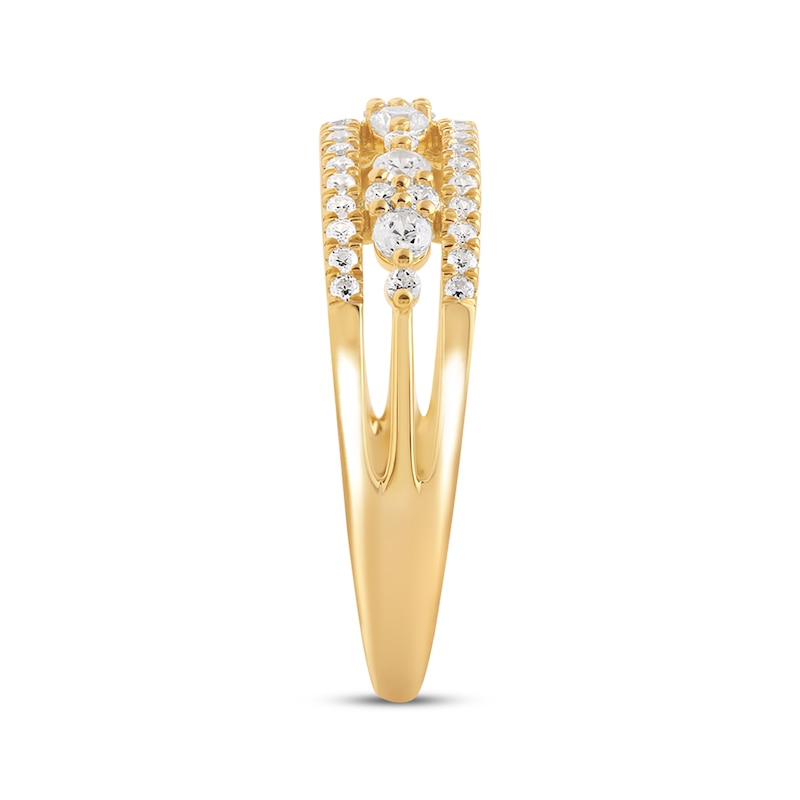 Main Image 2 of Now + Forever Diamond Anniversary Ring 1/2 ct tw 10K Yellow Gold