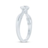 Thumbnail Image 2 of Now + Forever Pear-Shaped Diamond Engagement Ring 3/8 ct tw 14K White Gold