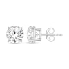 Thumbnail Image 3 of KAY Lab-Grown Diamonds Round-Cut Solitaire Stud Earrings 7/8 ct tw 10K White Gold (F/SI2)