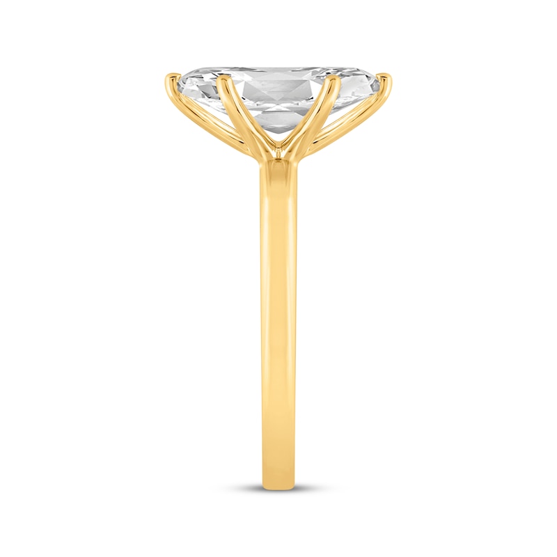 Main Image 2 of Now + Forever Lab-Grown Diamonds Certified Marquise-Cut Solitaire Engagement Ring 2 ct tw 14K Yellow Gold (F/VS2)
