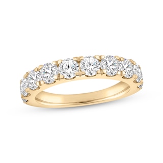 Now + Forever Lab-Grown Diamonds Anniversary Ring 2 ct tw 14K Yellow Gold