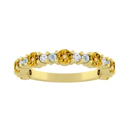 Birthstone Stackable Ring (3 Stones)