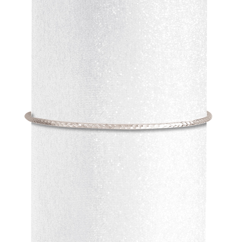 Main Image 1 of Bangle Bracelet 14K White Gold
