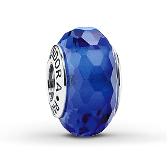 EAN 5700302135428 product image for Kay PANDORA Glass Charm Blue Sterling Silver | upcitemdb.com