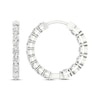 Thumbnail Image 1 of KAY Lab-Grown Diamonds Inside-Out Hoop Earrings 1 ct tw 14K White Gold