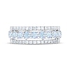 Thumbnail Image 3 of THE LEO First Light Diamond Round-Cut Anniversary Band 1-1/4 ct tw 14K White Gold