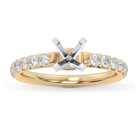 Now + Forever Lab-Grown Diamonds Engagement Ring Setting 1/ ct tw 14K Gold