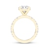 Thumbnail Image 4 of Now + Forever Lab-Grown Diamonds Round-Cut Engagement Ring 3-3/4 ct tw 14K Yellow Gold