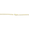 Thumbnail Image 3 of Curb Chain Necklace 2.95mm Solid 14K Yellow Gold 16&quot;