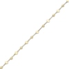 Thumbnail Image 2 of Bead & Disc Station Anklet Solid 10K Yellow Gold 10&quot;