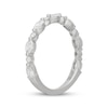 Thumbnail Image 2 of Neil Lane Artistry Oval & Round-Cut Lab-Grown Diamond Anniversary Ring 3/4 ct tw 14K White Gold