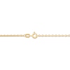 Thumbnail Image 4 of Hollow Teardrop Necklace 14K Yellow Gold 18"