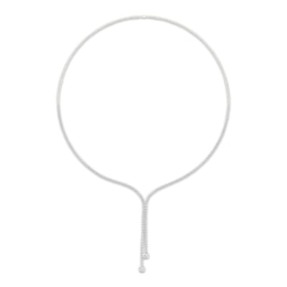 KAY Lab-Grown Diamonds Lariat Necklace 2-1/4 ct tw 10K White Gold 16"