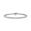 Thumbnail Image 1 of THE LEO Diamond Tennis Bracelet 4 ct tw 14K White Gold 7.25"