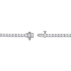 Thumbnail Image 3 of THE LEO Diamond Tennis Bracelet 4 ct tw 14K White Gold 7.25"