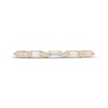 Thumbnail Image 3 of Neil Lane Premiere Baguette & Round-Cut Diamond Anniversary Ring 1/2 ct tw 14K Yellow Gold
