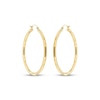 Thumbnail Image 2 of Tube Hoop Earring 10K Yellow Gold 31mm