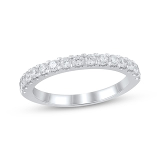 Now + Forever Lab-Grown Diamonds Anniversary Ring 1/2 ct tw 14K White Gold (F/VS2)