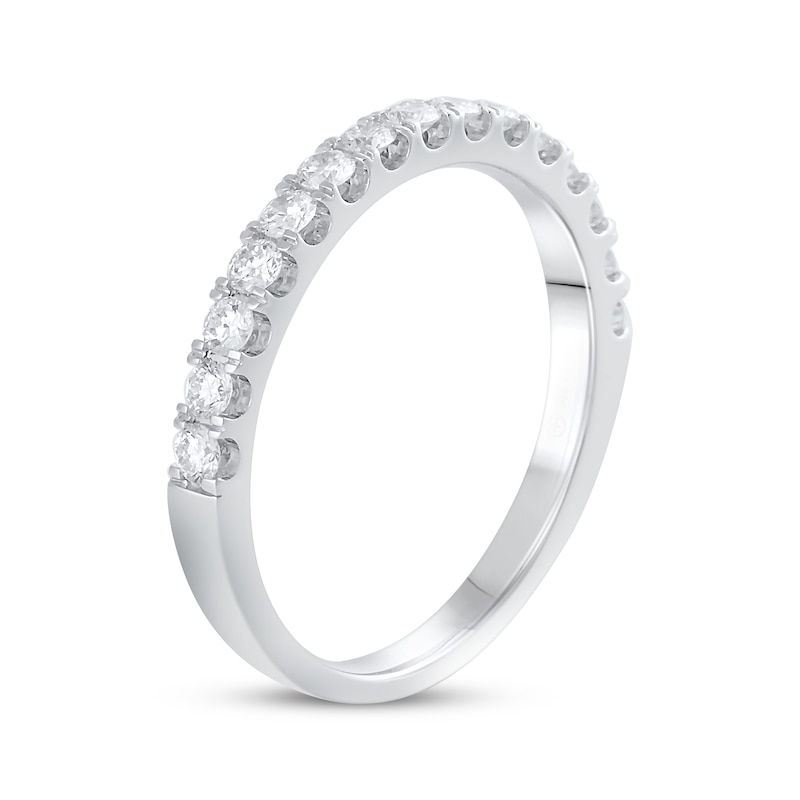 Main Image 2 of Now + Forever Lab-Grown Diamonds Anniversary Ring 1/2 ct tw 14K White Gold (F/VS2)