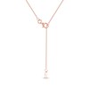 Thumbnail Image 4 of Diamond Arabic &quot;Mother&quot; Heart Necklace 1/4 ct tw 10K Rose Gold 18&quot;