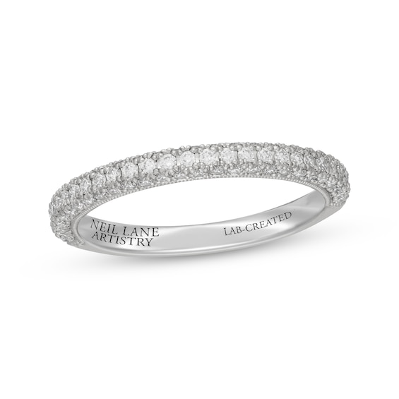 Neil Lane Artistry Heritage Lab-Grown Diamond Anniversary Ring 1/2 ct tw Platinum