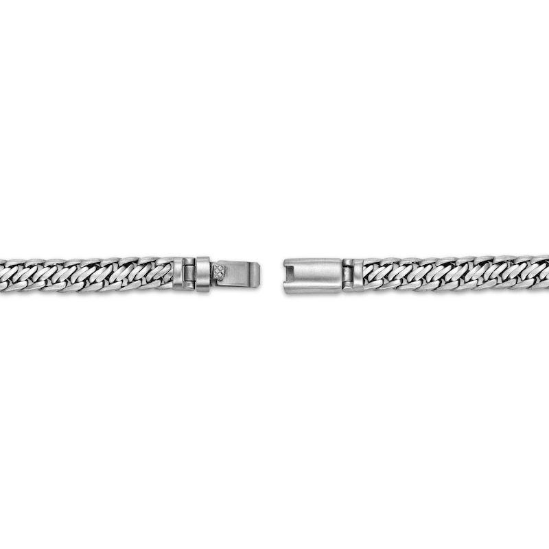 Main Image 3 of 10mm Link Chain Bracelet Stainless Steel 8.5"