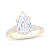 Thumbnail Image 1 of Now + Forever Lab-Grown Diamonds Pear-Shaped Engagement Ring 3-1/2 ct tw 14K Yellow Gold