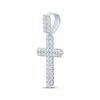 Thumbnail Image 2 of KAY Lab-Grown Diamonds Men's Cross Charm 3-5/8 ct tw Sterling Silver