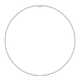 KAY Lab-Grown Diamonds Tennis Necklace 10 ct tw 10K Yellow Gold 16"