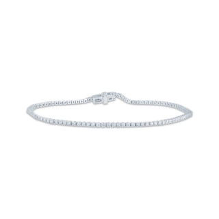 KAY Lab-Grown Diamonds Tennis Bracelet 1 ct tw 14K White Gold