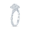 Thumbnail Image 1 of Monique Lhuillier Bliss Oval-Cut Diamond Engagement Ring 1-1/5 ct tw 18K White Gold