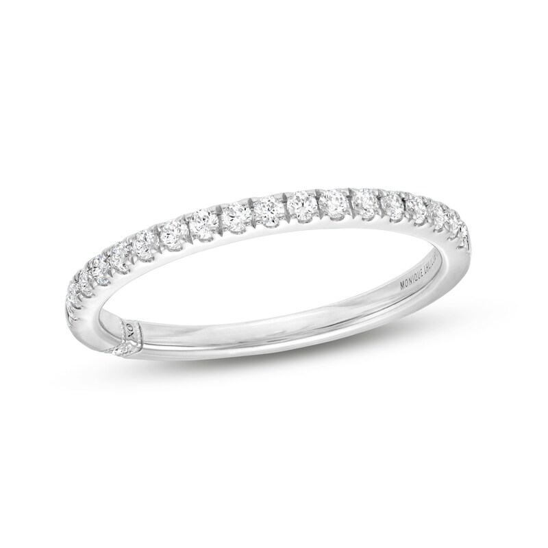 Monique Lhuillier Bliss Diamond Anniversary Band 1/4 ct tw 14K White Gold