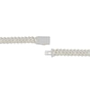 Thumbnail Image 3 of Men's Baguette-Cut Diamond Curb Chain Bracelet 3-1/2 ct tw 10K Yellow Gold 8.5&quot;