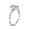 Thumbnail Image 2 of Now + Forever Lab-Grown Diamonds Oval-Cut Engagement Ring 1-3/4 ct tw 14K White Gold