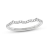Thumbnail Image 7 of THE LEO Prisma Diamond Contour Wedding Band 1/5 ct tw 14K White Gold