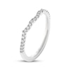 Thumbnail Image 8 of THE LEO Prisma Diamond Contour Wedding Band 1/5 ct tw 14K White Gold