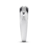 Thumbnail Image 2 of Now + Forever Men's Diamond Milgrain Wedding Ring 1/10 ct tw 10K White Gold