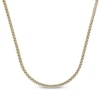 Thumbnail Image 1 of Diamond-Cut Wheat Chain Bracelet 3.5mm Hollow 10K Yellow Gold 8.5