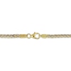Thumbnail Image 4 of Diamond-Cut Wheat Chain Bracelet 3.5mm Hollow 10K Yellow Gold 8.5