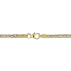 Thumbnail Image 3 of Diamond-Cut Hollow Wheat Chain Bracelet 3.5mm 10K Yellow Gold 8.5