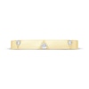 Thumbnail Image 3 of Now + Forever Diamond Triangle Anniversary Ring 1/10 ct tw 10K Yellow Gold