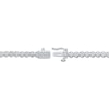 Thumbnail Image 3 of Diamond Tennis Bracelet 1/10 ct tw Sterling Silver 7&quot;