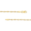 Thumbnail Image 3 of Dorica Chain Anklet Solid 10K Yellow Gold 10&quot;