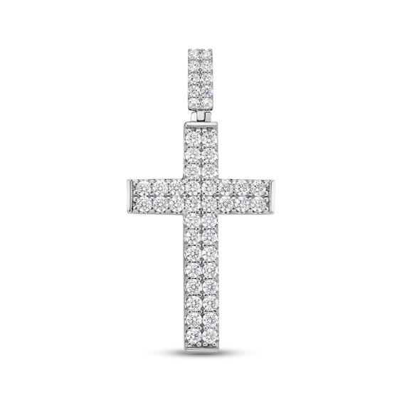 KAY Lab-Grown Diamonds Cross Charm 4 ct tw 10K White Gold