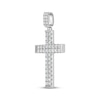 Thumbnail Image 2 of KAY Lab-Grown Diamonds Cross Charm 4 ct tw 10K White Gold