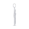 Thumbnail Image 3 of KAY Lab-Grown Diamonds Gothic Cross Charm 2 ct tw 10K White Gold